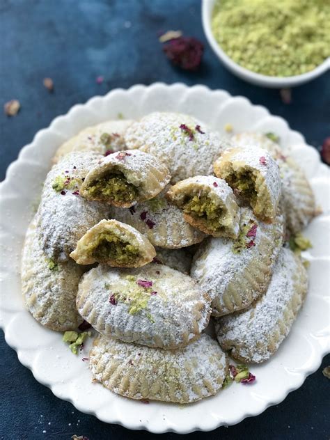 Maamoul Cookies With Pistachio Cookin With Mima