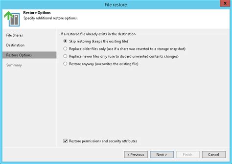 Step Specify Restore Options Veeam Backup Guide For Vsphere 30208 Hot Sex Picture