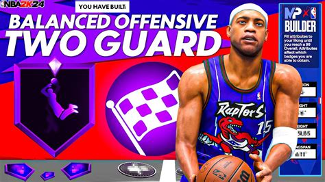 Creating The Ultimate Balanced Offensive Two Guard Build In NBA 2K24