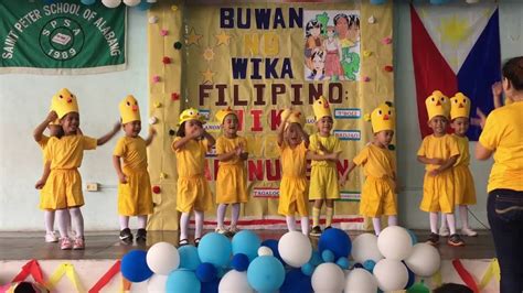 Ang Pipit Performed By Spsa Kinder Students Youtube