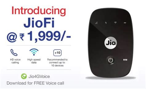 Reliance Jio Offering Up To 224gb Data To New Jiofi Customers