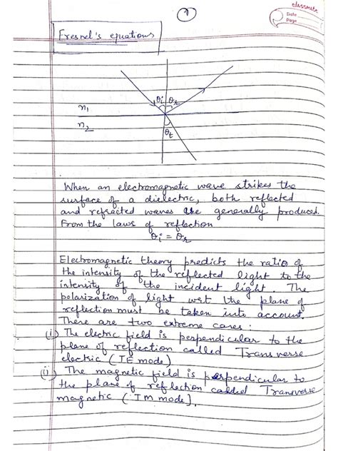 Fresnel Equations | PDF