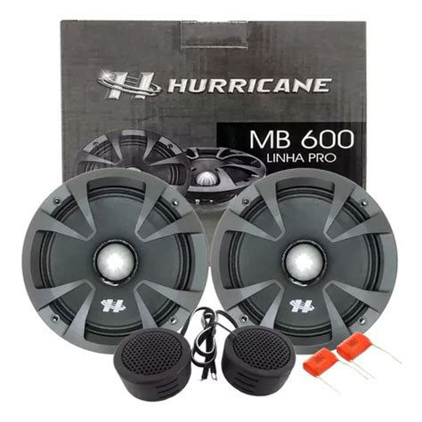 Par Midbass Hurricane Polegada Wrms Pro Mb Tuiter Frete Gr Tis