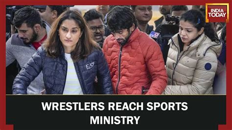 Wrestlers Reach Sports Ministry After Levelling Allegations Against Wfi