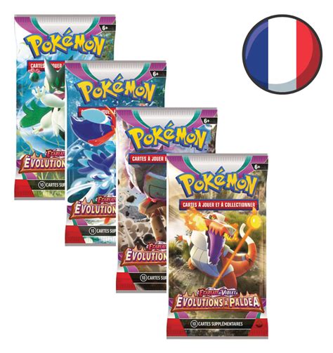 Faites évoluer vos Pokémons avec ce booster évolutions à Paldea EV02