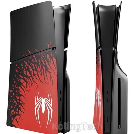 PlayStation 5 Slim Disc Edition Marvel S Spider Man 2 Console Covers