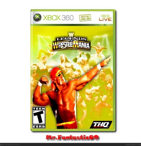 Viewing full size WWE: Legends Of Wrestlemania box cover