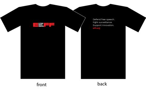 Announcing Effs New Logo And Member Shirt Electronic Frontier