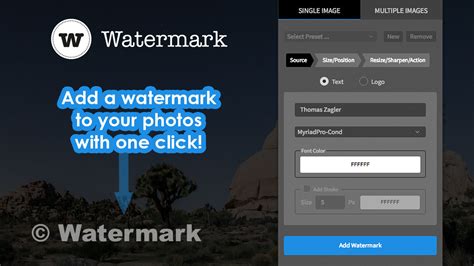 Watermark For Adobe Photoshop CC English