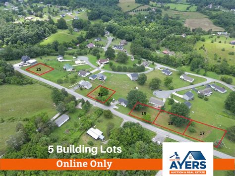 Online Only Auction - 5 Building Lots w/All Utilities in LaFollette, TN