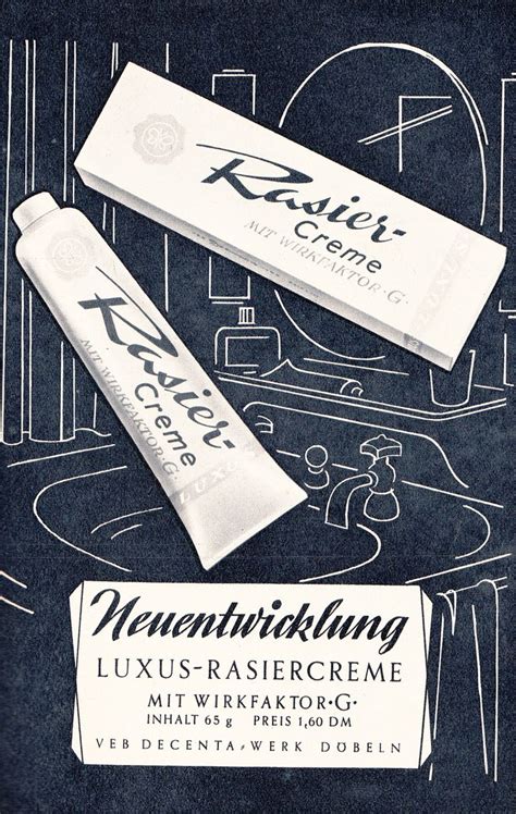 An Advertisement For Kleene Creme From The 1950 S With Two Tubes