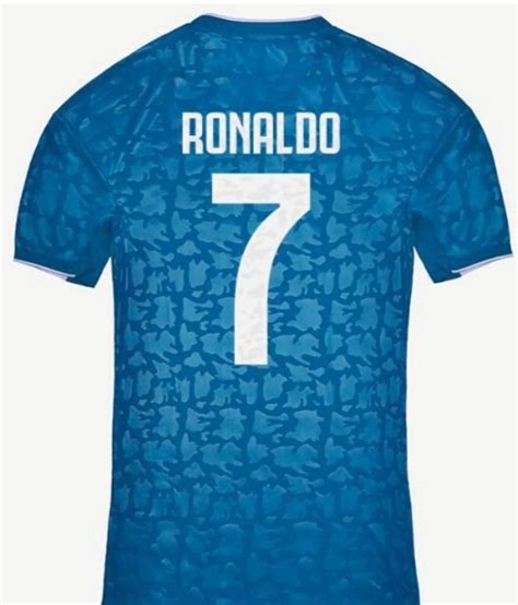 Cristiano Ronaldo Blue Premium Jersey | Etsy