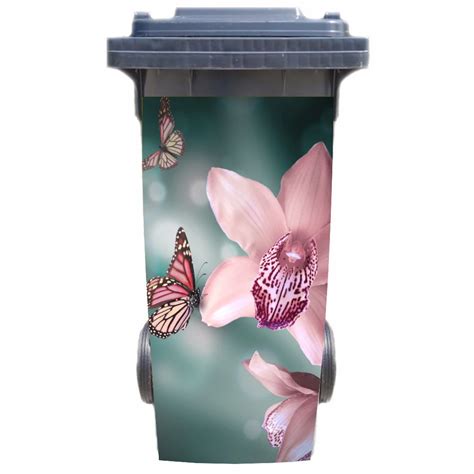 Diy 3d Butterfly With Flowers Removable Waterproof Sticker Decals