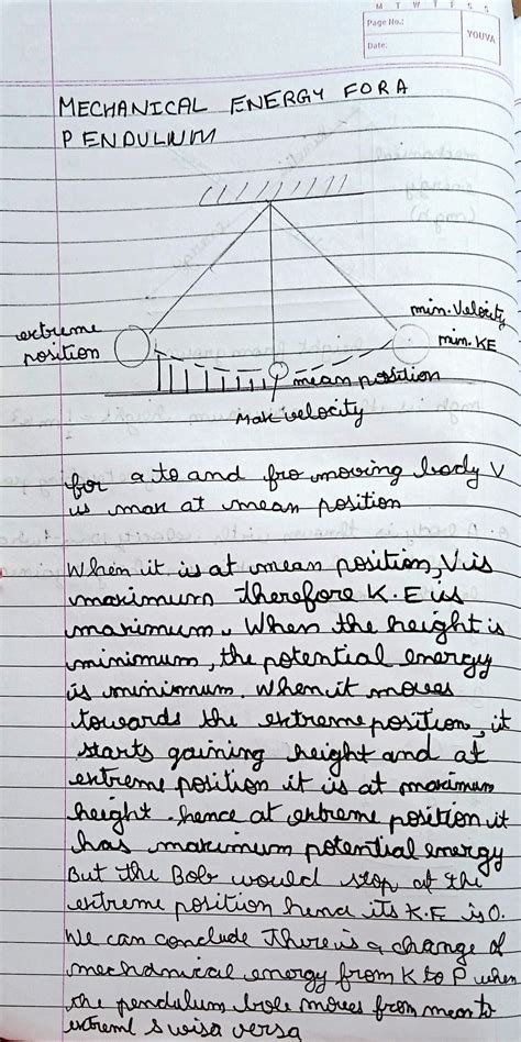 Physics 10th Work Power Energy Notes Ricse