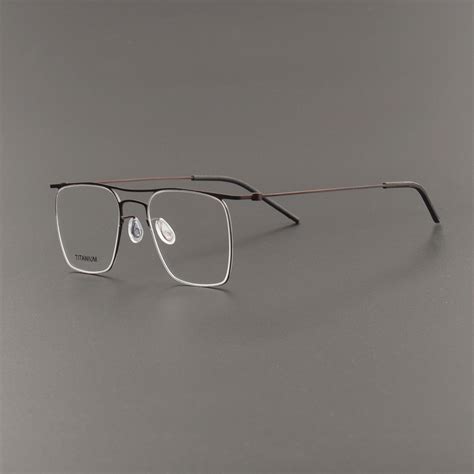 Linde Same Style Screwless Ultra Light Titanium Glasses Frame