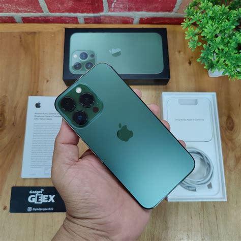 Iphone 13 Pro 128gb Alphine Green Ibox On Carousell