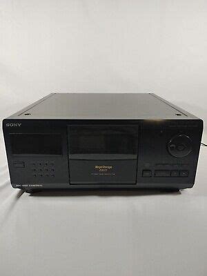 Sony CDP CX200 200 Disc Mega Storage CD Player Disc Changer Tested