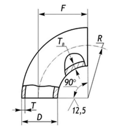 Купить Купить Отвод стальной кованный Ду15 (21мм) ГОСТ 17375-2001 ...