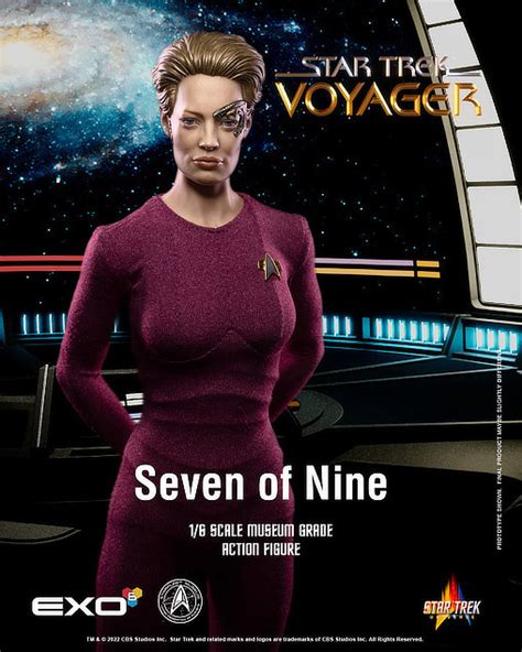 Star Trek Voyager Seven Of Nine 1 6 Figur EXO 6 SPACEart