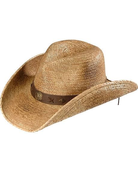 Kenny Chesney Pinchfront Palm Straw Cowboy Hat Sheplers