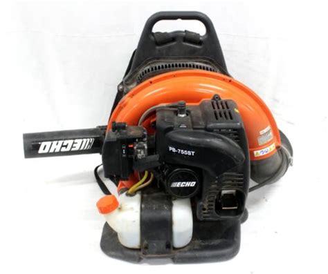 Echo PB 755ST 233MPH 651CFM 63 3cc Gas 2 Stroke Backpack Leaf Blower EBay