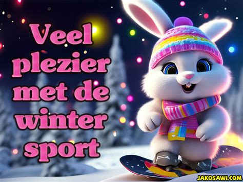 Jakosawi Gratis Wenskaarten E Cards Wintersport 2402