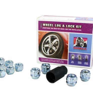 Set Of Gorilla Acorn Mm X Open End Wheel Lugs Locks With