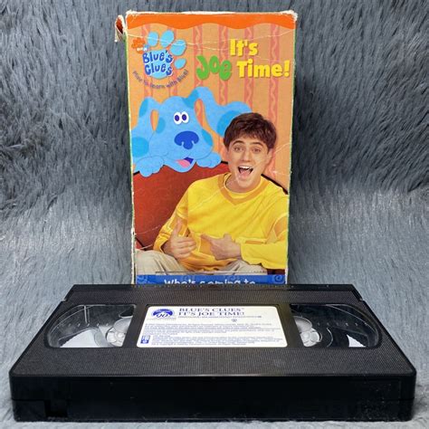 Nick Jr Blues Clues Its Joe Time Vhs 2002 Grelly Usa