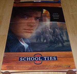 SCHOOL TIES 1992 ORIGINAL ROLLED DS 1 SHEET MOVIE POSTER MATT DAMON | eBay