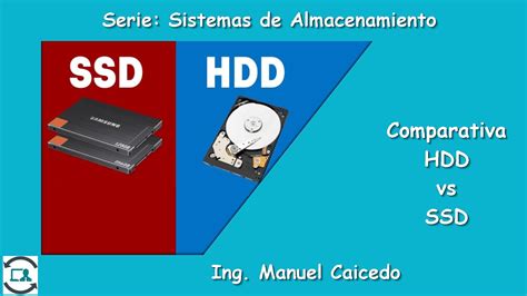 Comparativa Ssd Vs Hdd Sistemas De Almacenamiento Youtube