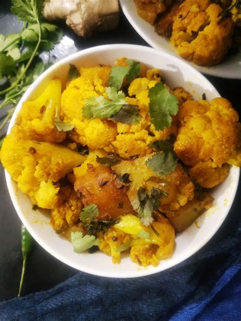 Aloo Gobi without Onion Garlic- Jain Aloo Gobi Recipe - No onion no garlic