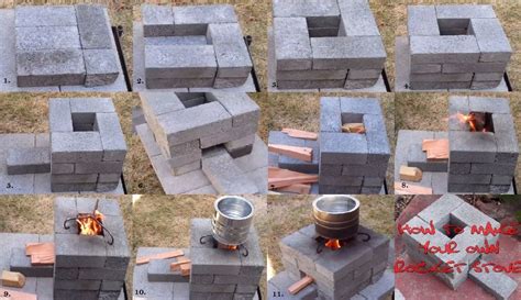 The Brick Rocket Stove Quick Second Build Easy Diy Simple