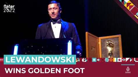 Polands Lewandowski Wins Golden Foot Award Al Jazeera Newsfeed Youtube