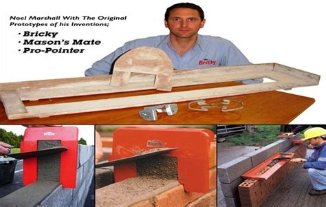 Приспособление для кладки кирпича: набор каменщика, рамка, уровень