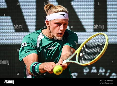 Alejandro Davidovich Fokina Von Spanien Am Sechsten Tag Des Grand Slam