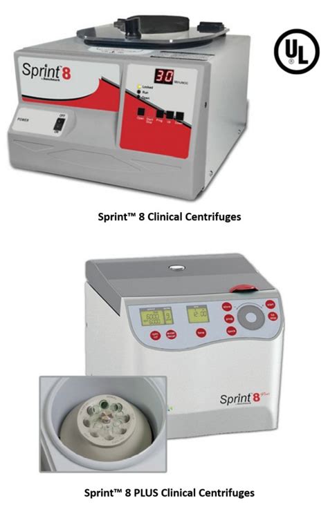 Máy ly tâm Sprint 8 and Sprint 8 PLUS Clinical Centrifuges Z207 CÔNG