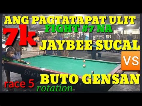 Fight Jaybee Sucal Buto Gensan Race Prize K Rotation Gensan