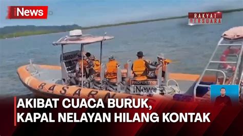 Basarnas Lakukan Pencarian Kapal Kilat Maju Jaya 7 Yang Hilang Kontak