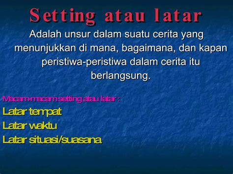 Unsur Pembangun Drama 1