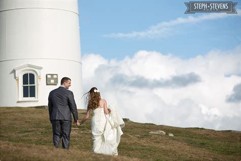 Nobska Lighthouse Wedding Ceremony At Woods Hole On Cape Cod Steph