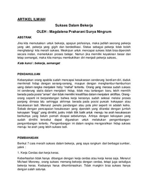 15 Contoh Artikel Singkat Yang Benar And Baik Beragam Tema