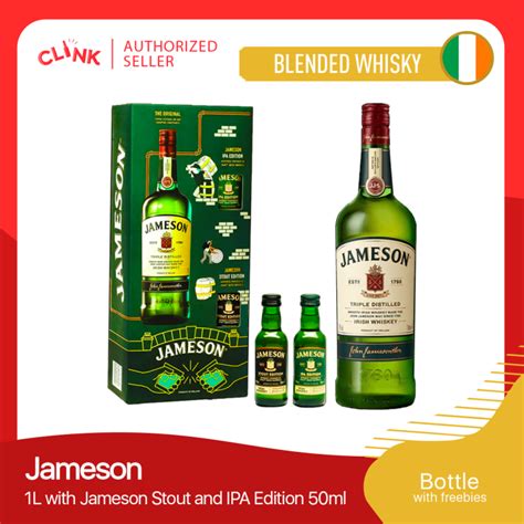 Jameson Irish Whiskey L Triple Distilled With Jameson Stout And Ipa