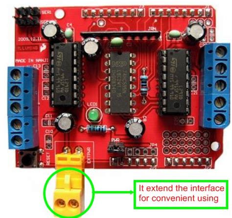 Arduino L D Motor Drive Shield Emartee