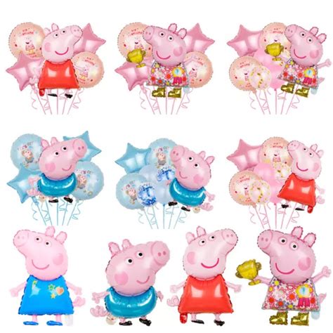 Film Balloons For Nd Birthday Peppa Wutz Balloon Party Party Number