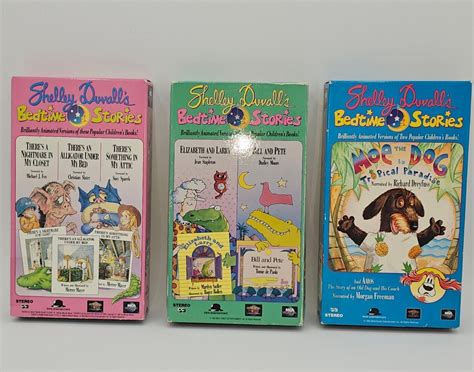 Shelley Duvalls Bedtime Stories Vhs Lot Of 3 1990s Ebay