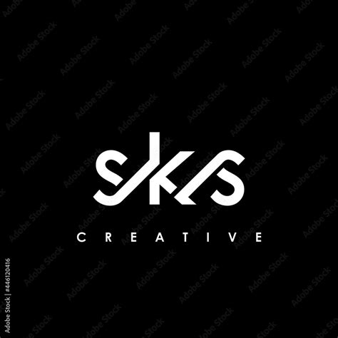 SKS Letter Initial Logo Design Template Vector Illustration Stock ...