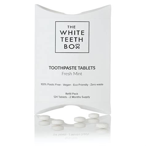 Toothpaste Tablets With Fluoride UK - Eco Friendly & Plastic Free