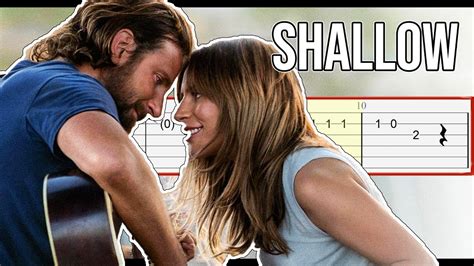 Lady Gaga Bradley Cooper Shallow A Star Is Born Guitar Tab