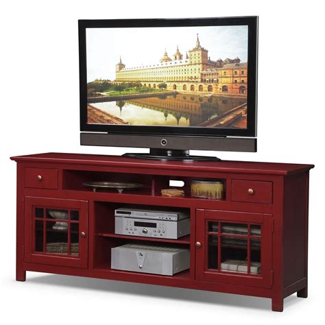 How to Choose a Red TV Stand - Home & Garden Decor