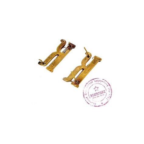 Пара шифровок латунных заглавные буквы "К"